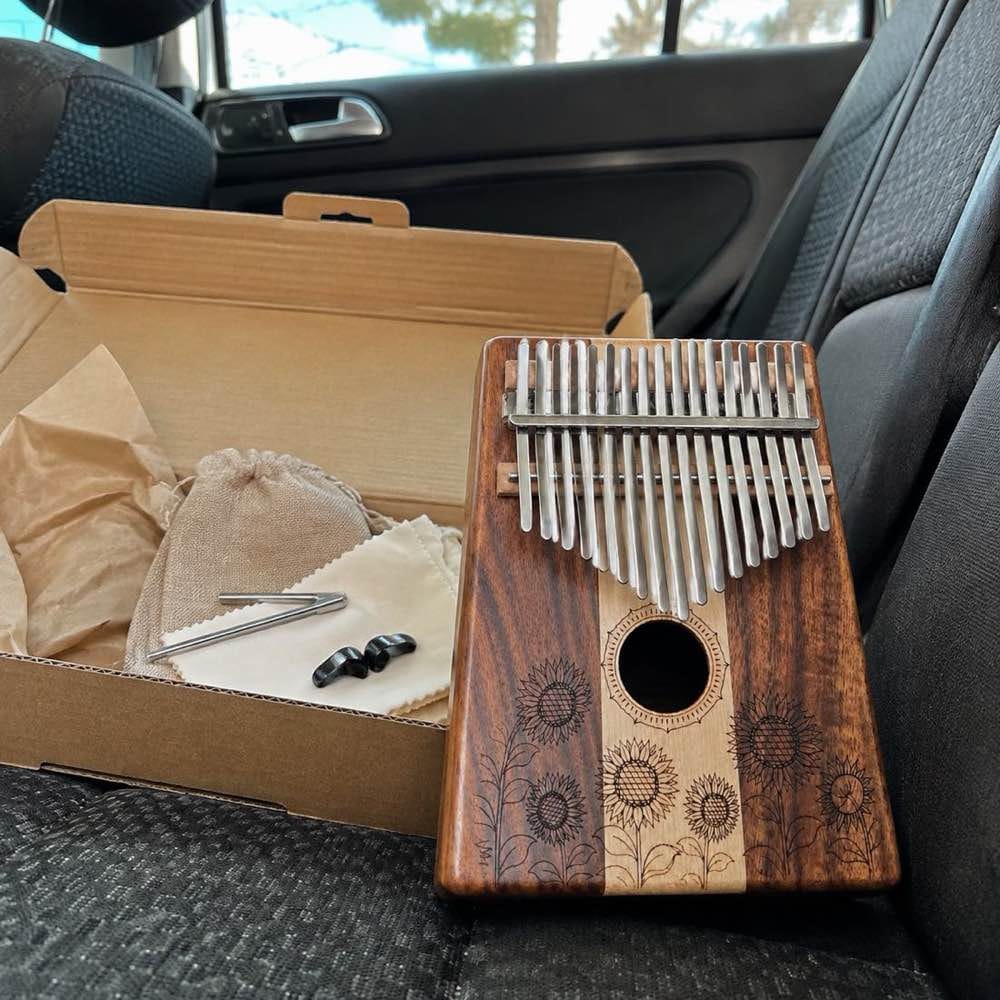 Customer photo review of Kalimba 17 Tasten - Akazienholz, Mbira Style