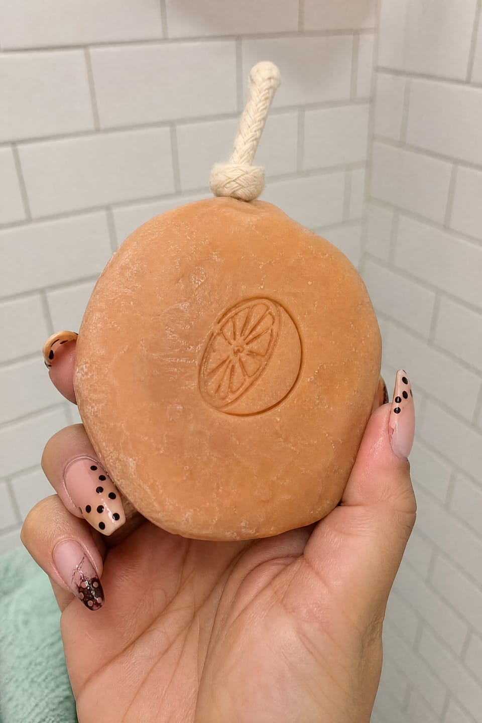 Customer photo review of Jabón Artesanal Exfoliante · Molienda En Frío
