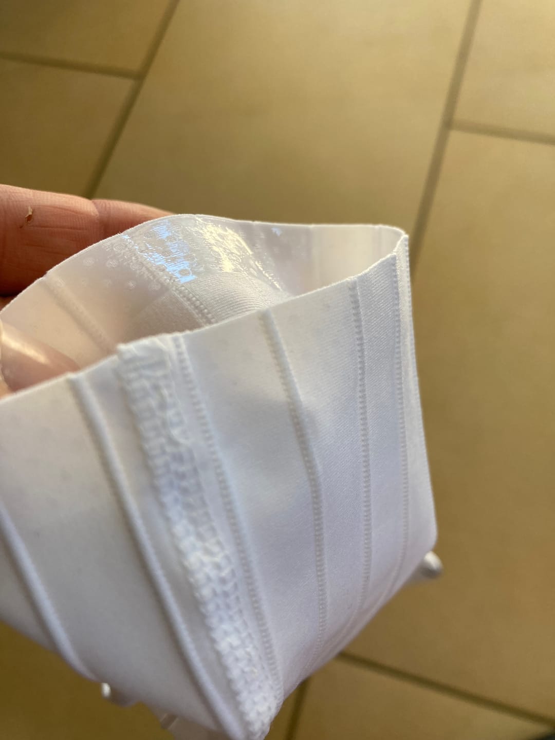 Customer photo review of AERO SOCKS - WHITE