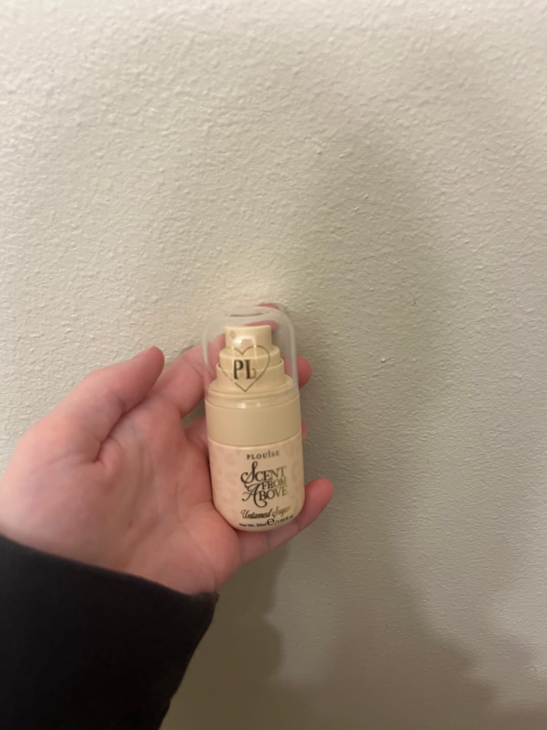 Customer photo review of Cheetah Scent From Above Mini Hair & Body Mist