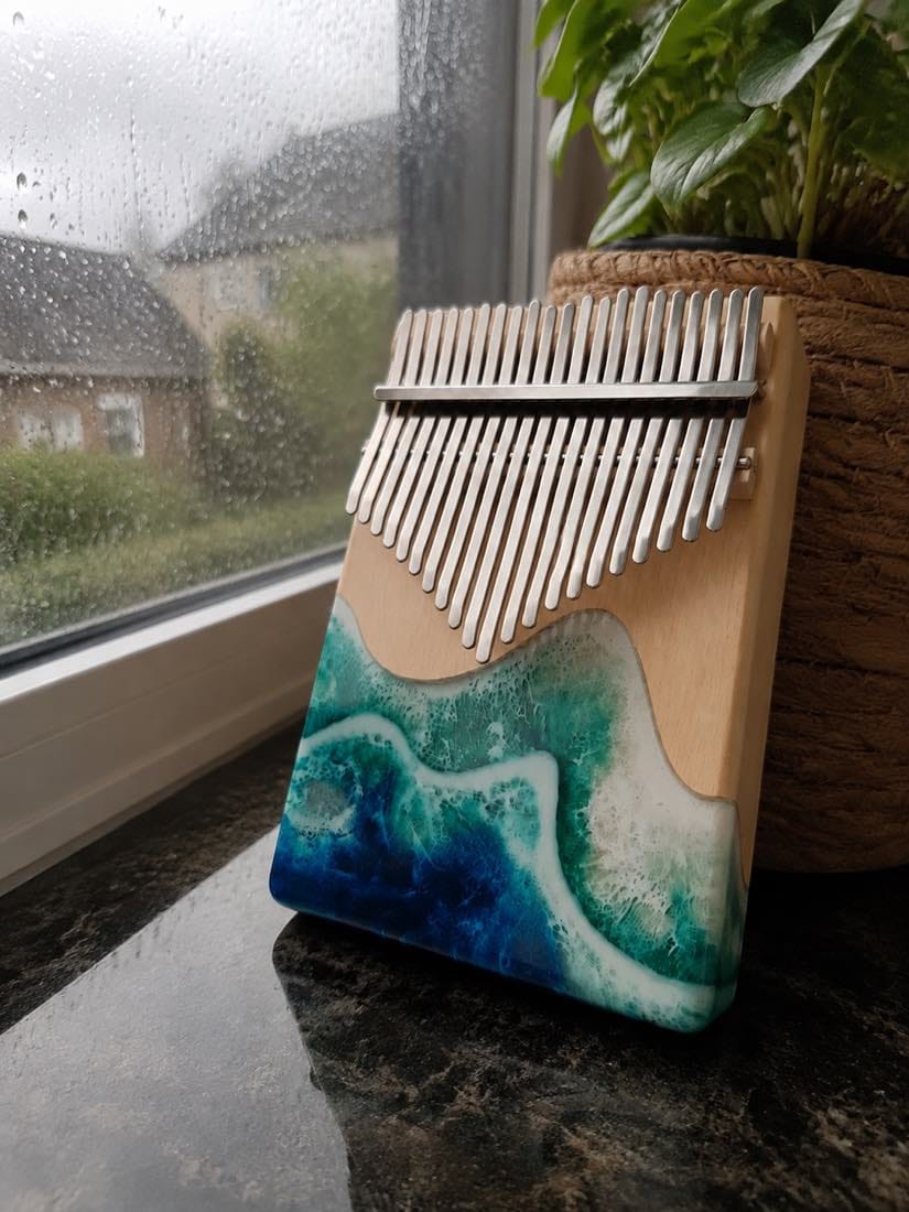 Customer photo review of Kalimba 17 Tasten - Epoxidharz, Idiophon