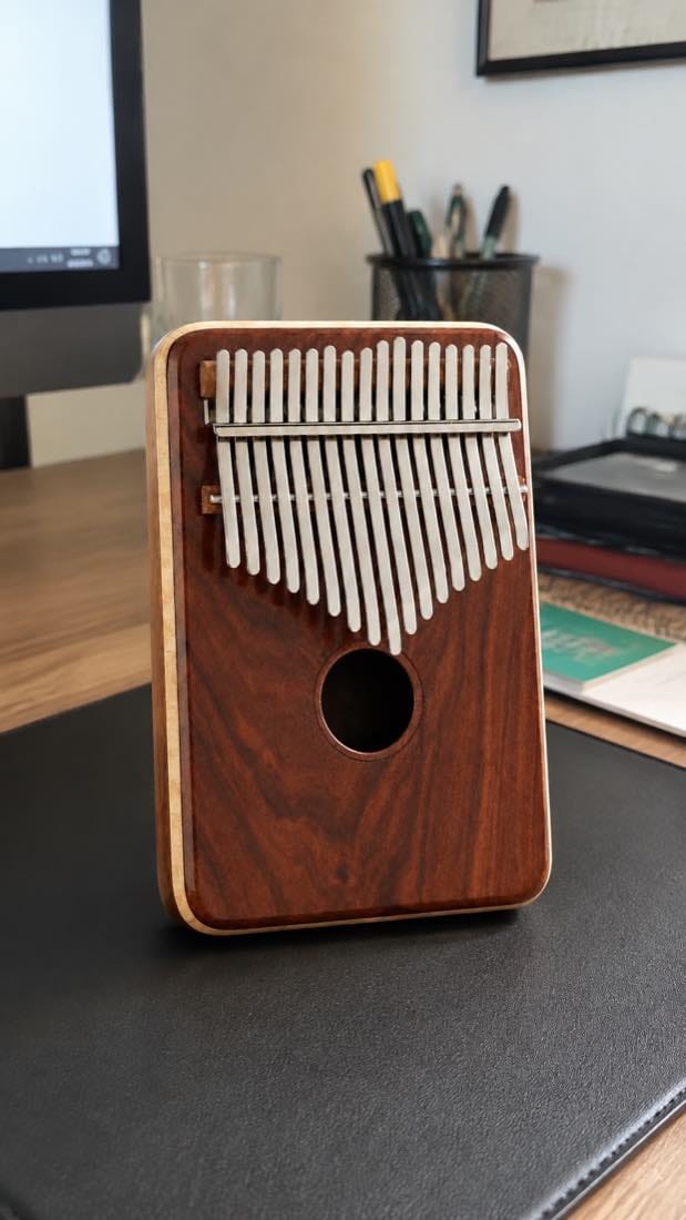 Customer photo review of Kalimba 17 Tasten - Rotes Sandelholz