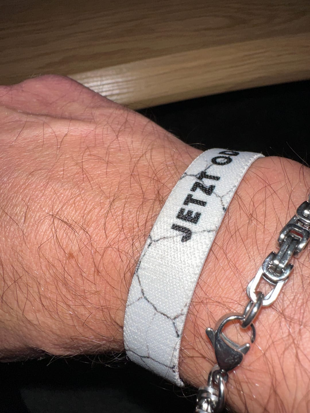 Customer photo review of Jetzt oder nie - Elastisches Armband