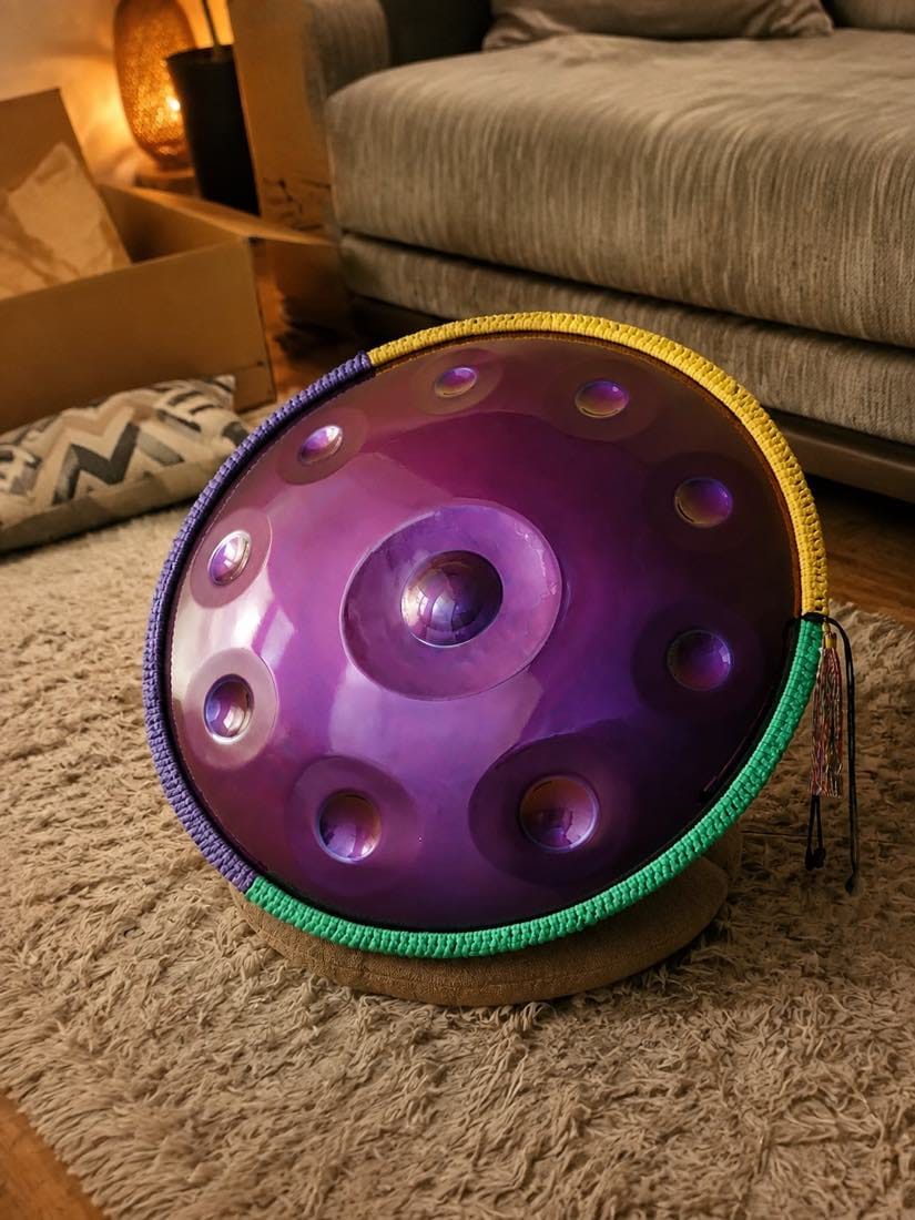 Customer photo review of Handpan Kurd D-Moll 10 Noten - Violett