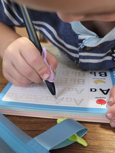Customer photo review of LumoTrace™ Workbook: Give your child a head start