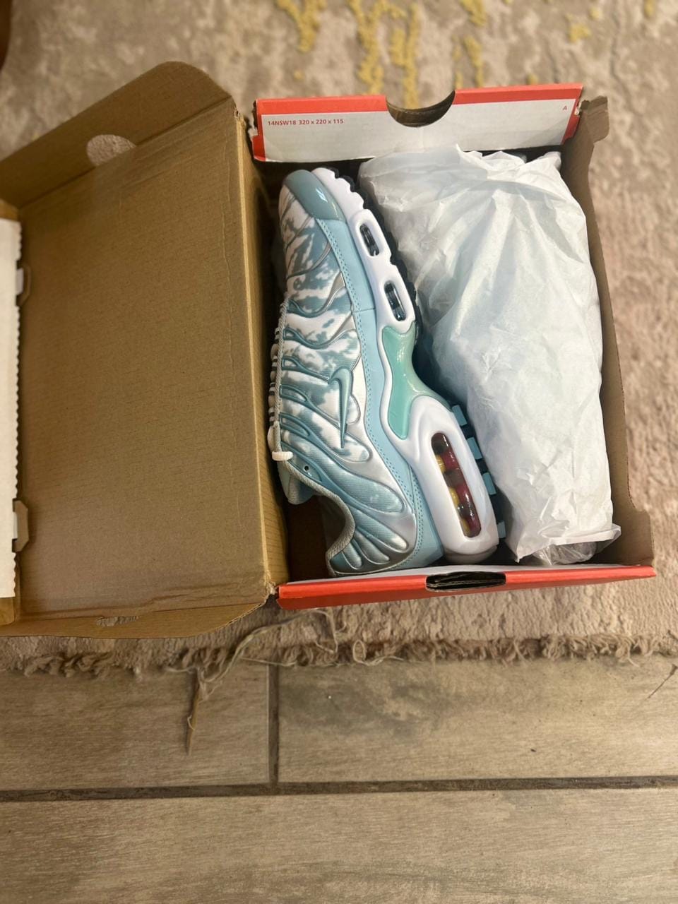 Customer photo review of Air Max TN Plus Marble