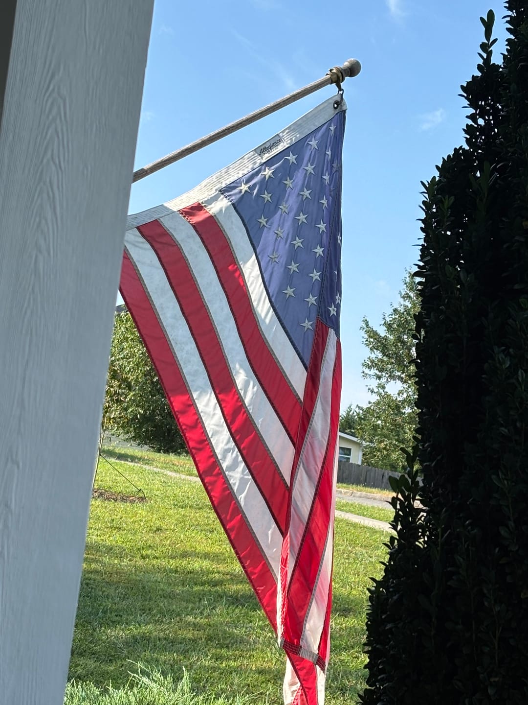 Customer photo review of 3' x 5' American Flag