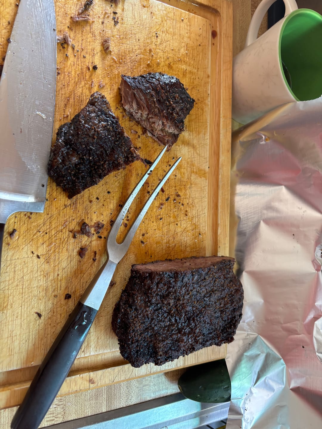 Customer photo review of "THE SMOKE SHOW" (GREAT FOR SMOKING MEATS)