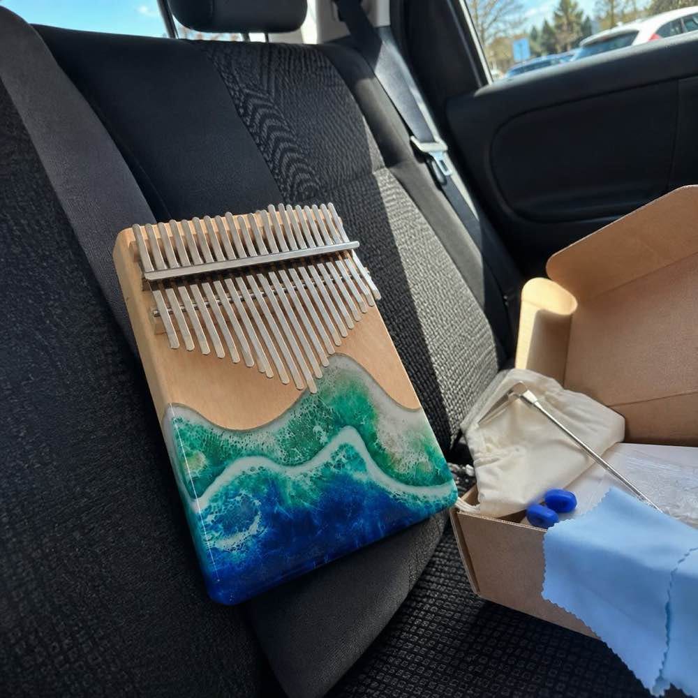Customer photo review of Kalimba 17 Tasten - Epoxidharz, Idiophon