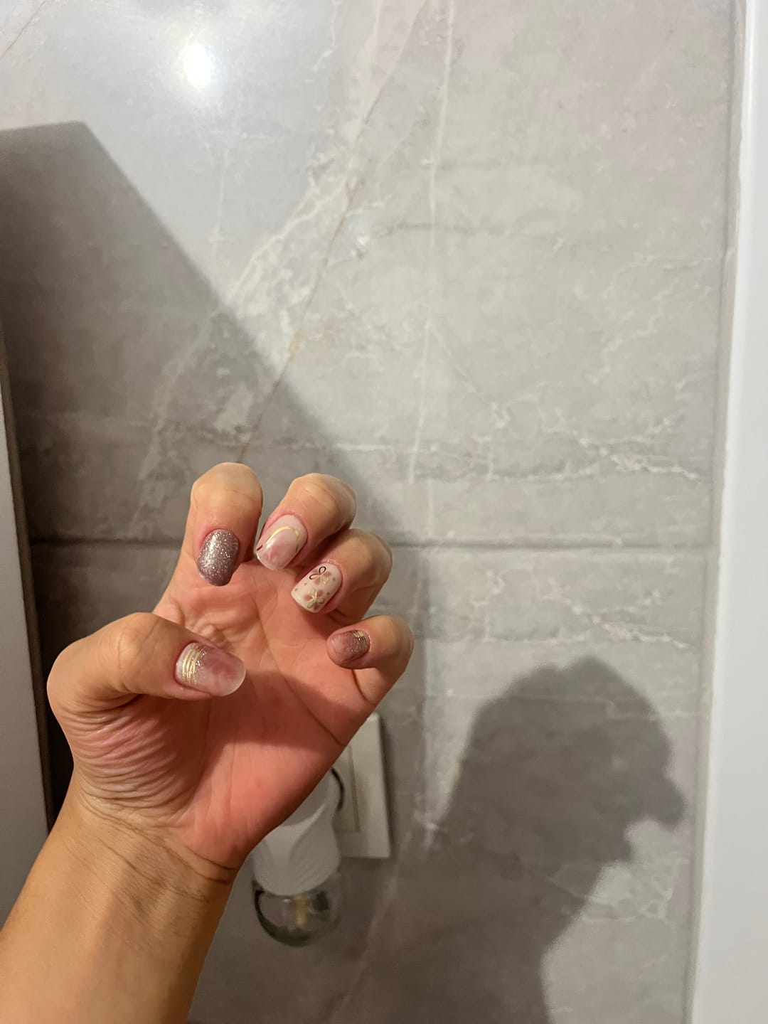 Customer photo review of N Blush Mirage Jel Tırnak 30 Adet, 2 Kullanım