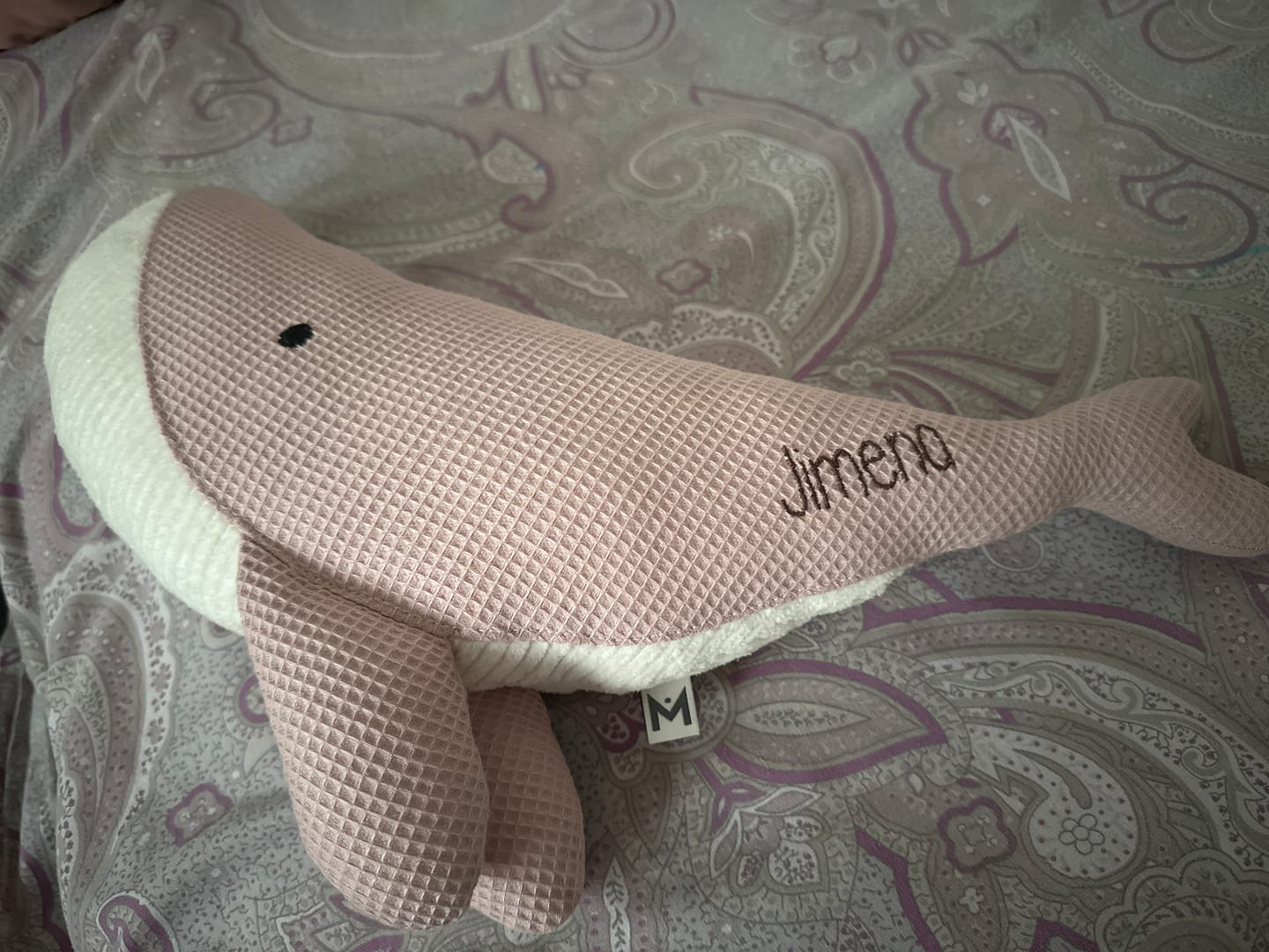 Customer photo review of La ballena Susi Personalizada