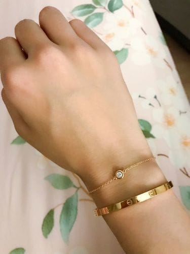Customer photo review of LOVE BRACELET 3.65MM