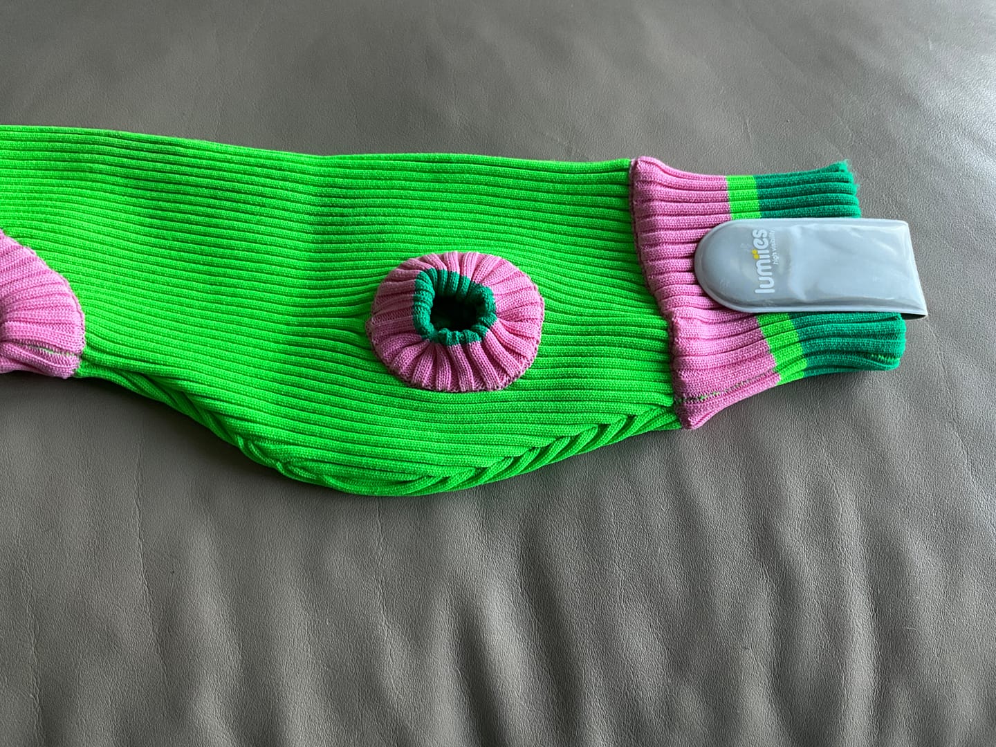 Customer photo review of Reflektierender Magnetclip