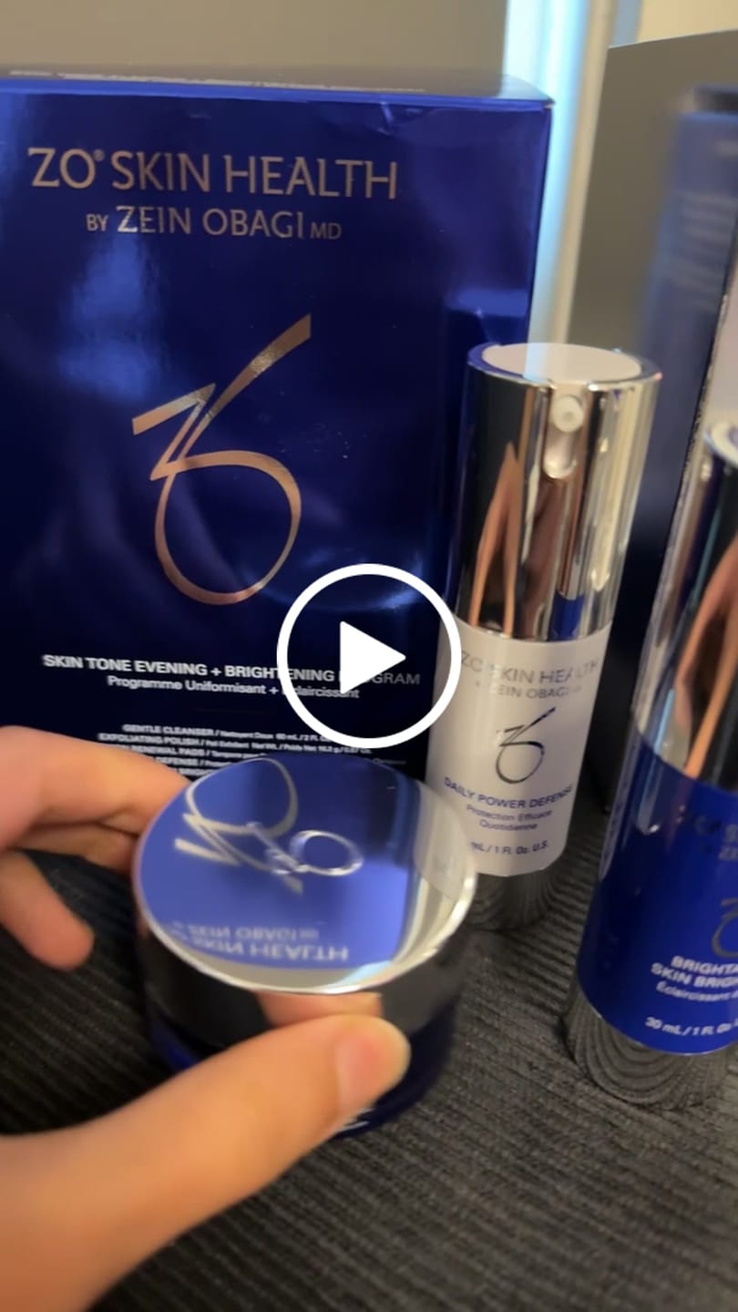 Customer video review of Zo Skin Tone Evening + Brightening Program