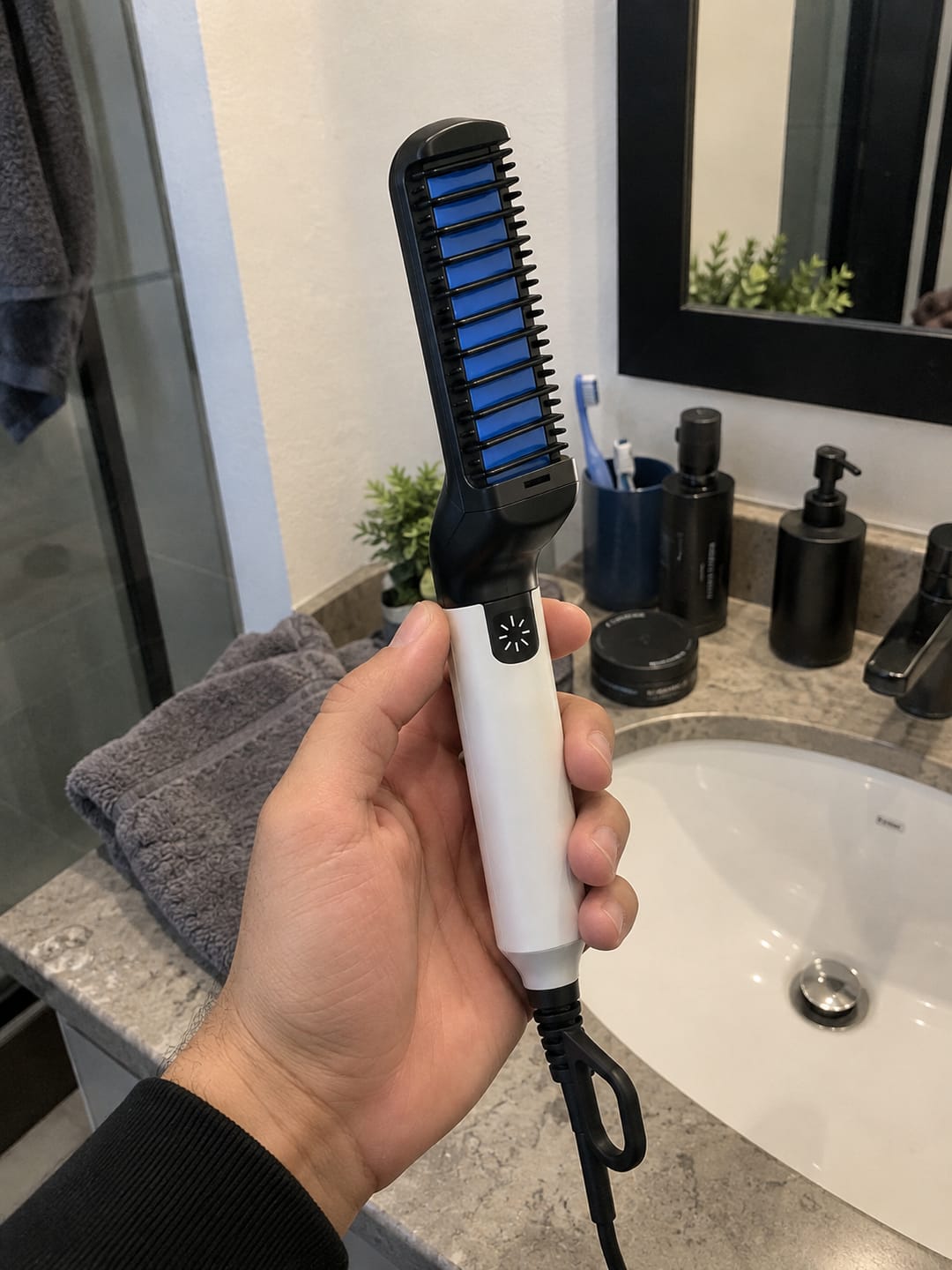 Customer photo review of DYMEN - Moldeador Térmico Masculino