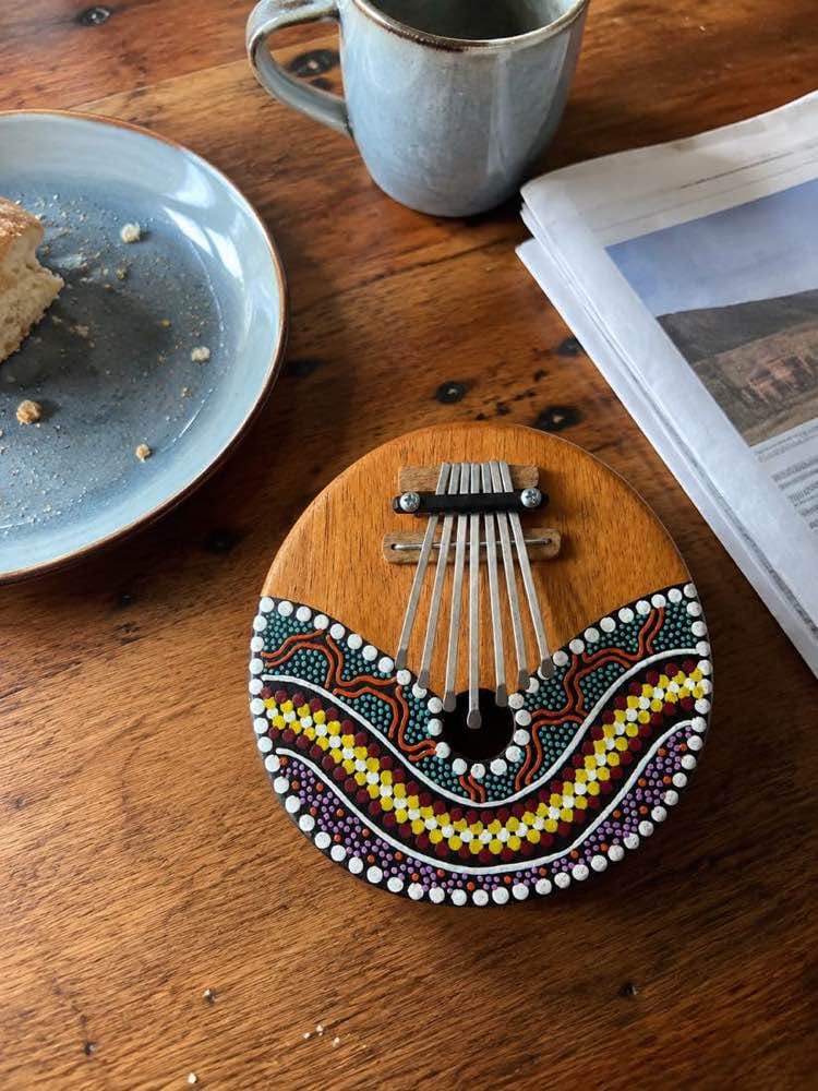 Customer photo review of Kalimba 7 Tasten - Kokosnuss