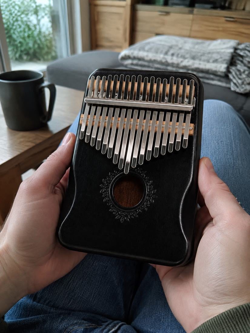 Customer photo review of Kalimba 17 Tasten - Mahagoni, Afrika-Edition