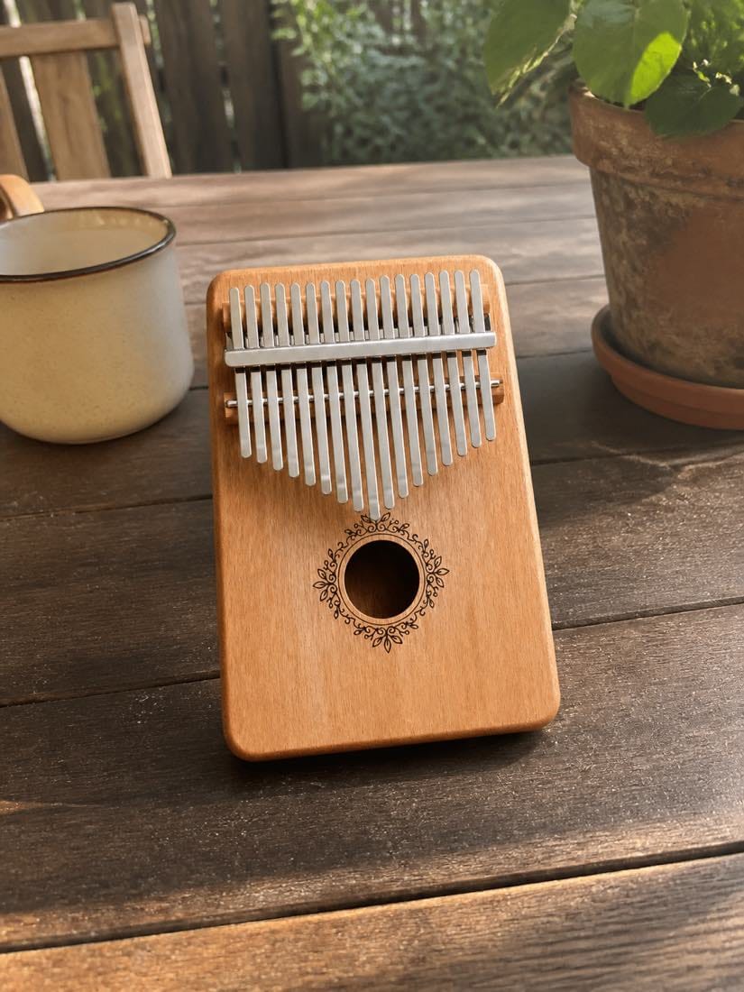 Customer photo review of Kalimba 17 Tasten - Mahagoni, für Entspannung