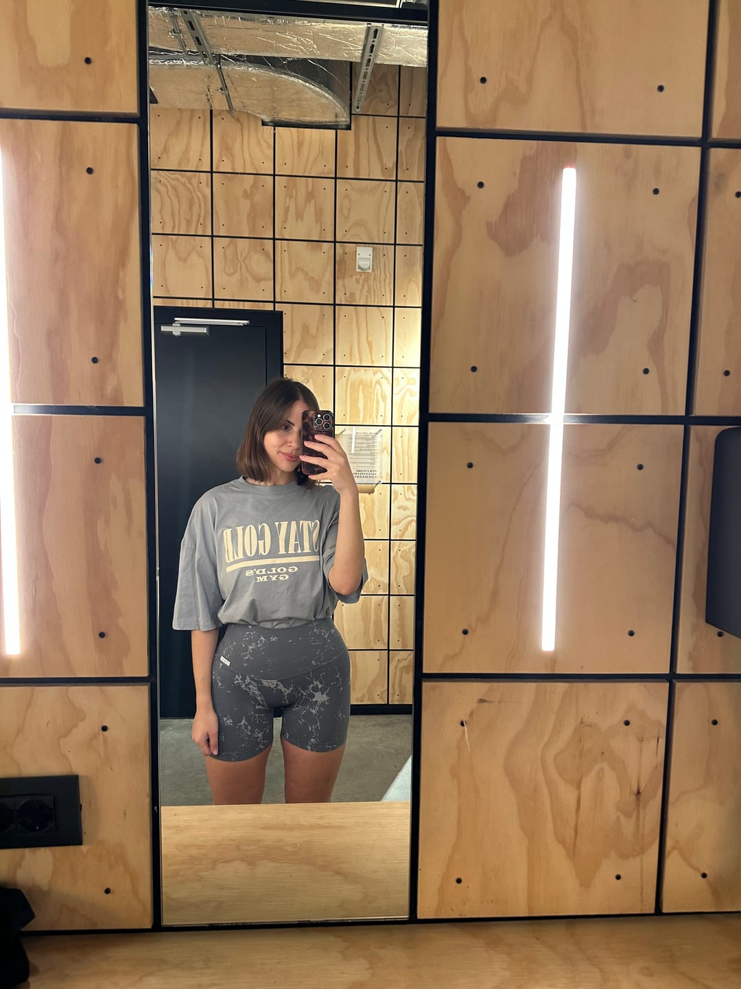 Customer photo review of Shorts Push Up Marmo Grigio