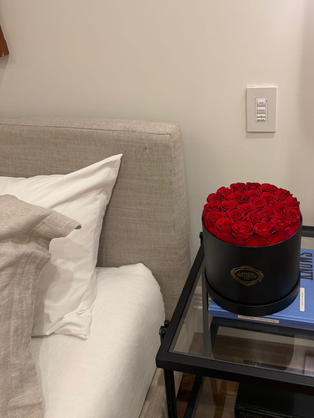 Customer photo review of Signature 2-Dozen Roses In Black Box