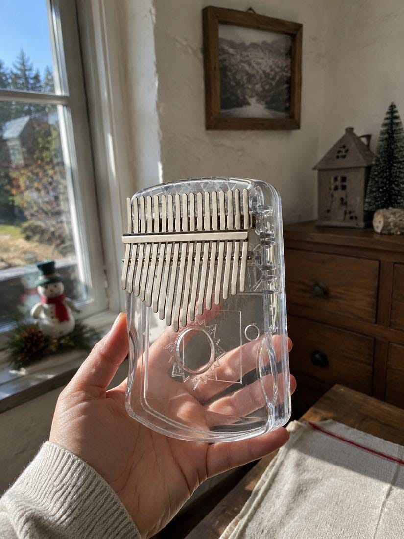 Customer photo review of Kalimba 17 Tasten - Acryl Klassik
