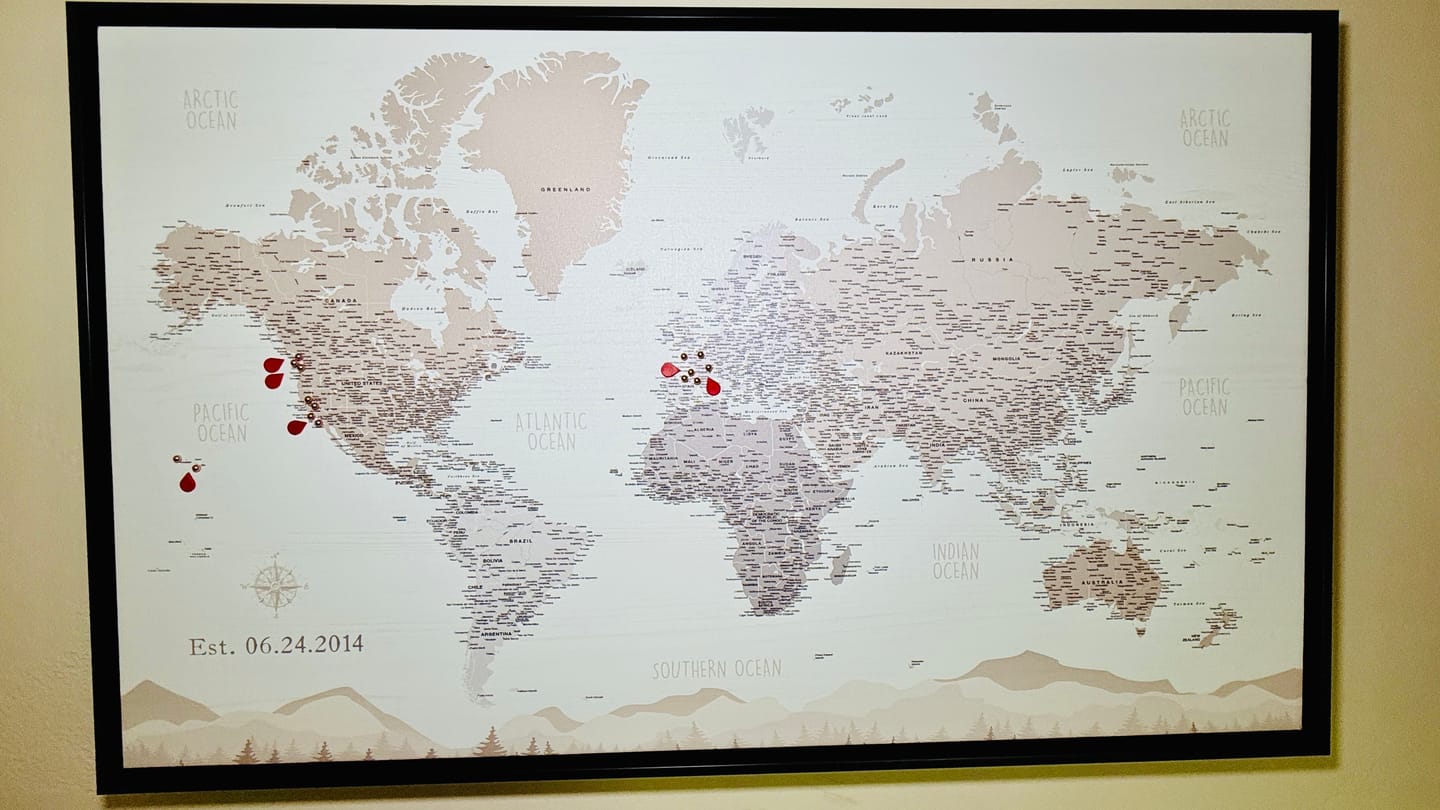 Customer photo review of Smart World Map Bundle - Safari