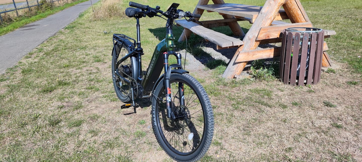Customer photo review of Lankeleisi MG600 Lite 250W 27.5" Electric Trekking Bike 720Wh SUV E-bike with Switchable Sensor 36V 20Ah Battery