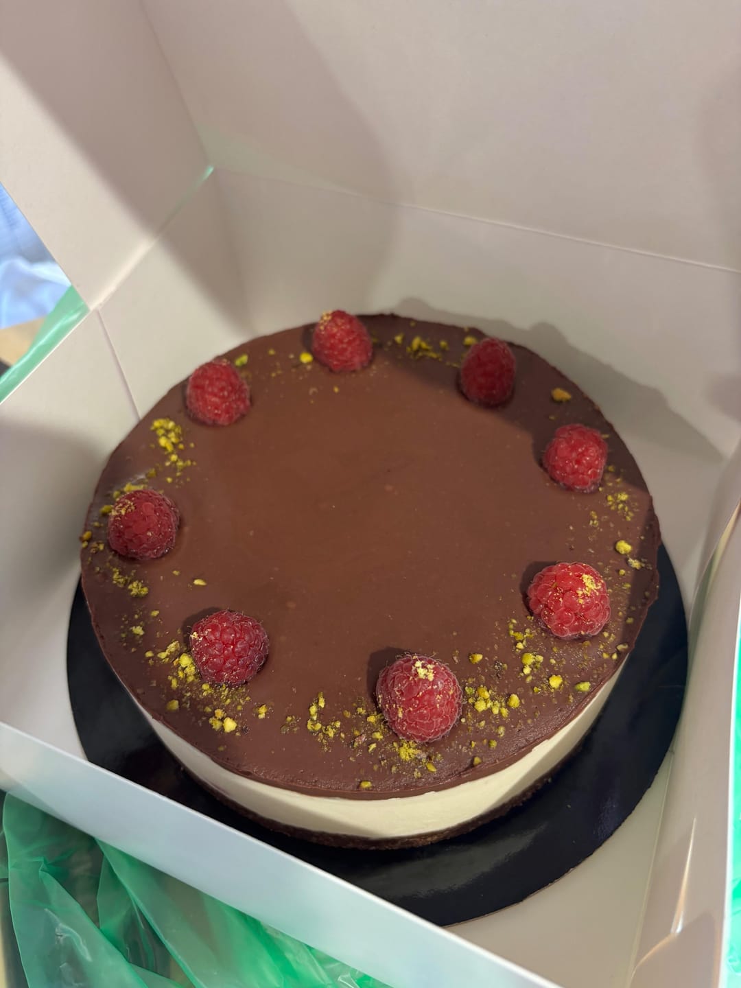 Customer photo review of Малинов чийзкейк