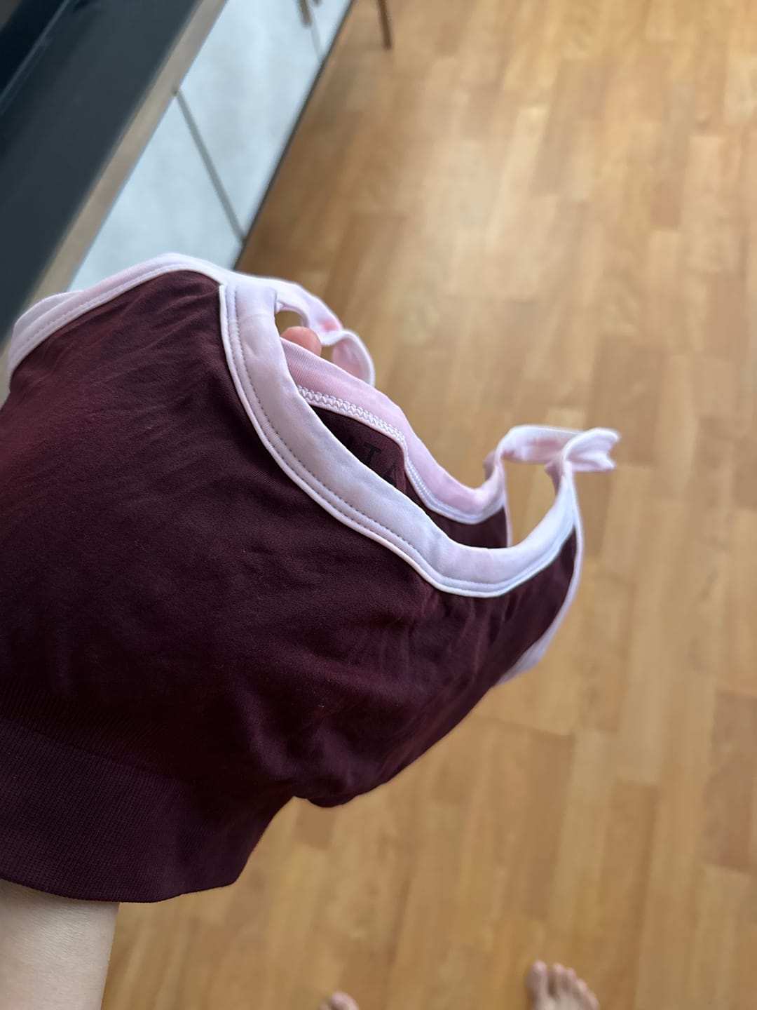 Customer photo review of Two-Tone Bra