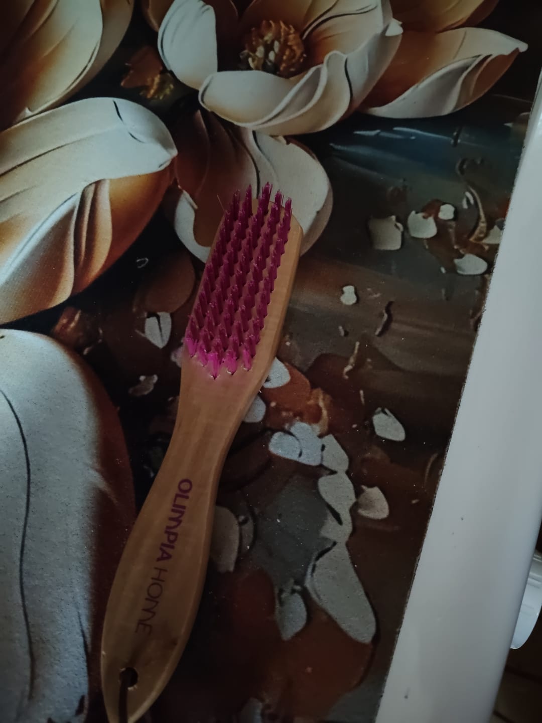 Customer photo review of Magic Brush - Spazzola in Legno di Bambù