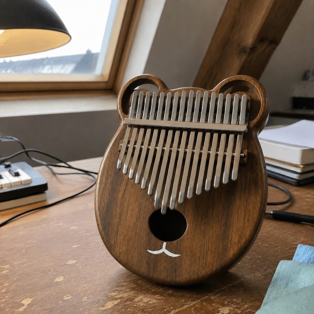 Customer photo review of Kalimba 17 Tasten - Walnussholz, Massivholz