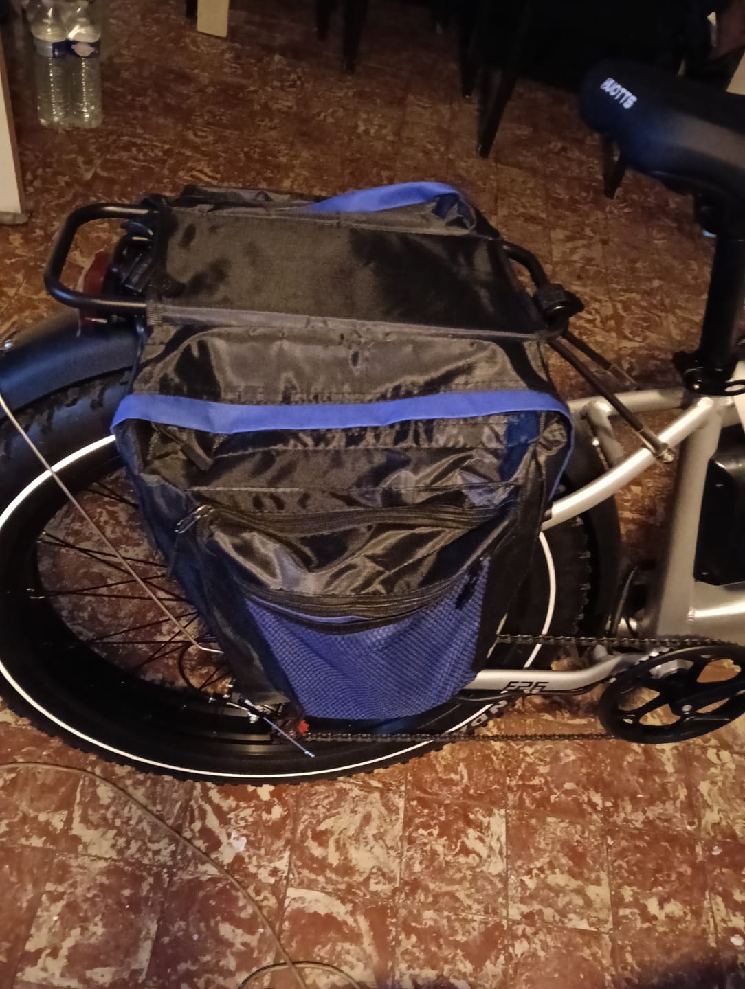 Customer photo review of Cycling Pack(Free gifts with E-bike purchase,includes mudguards,rear rack,and phone holder bag)