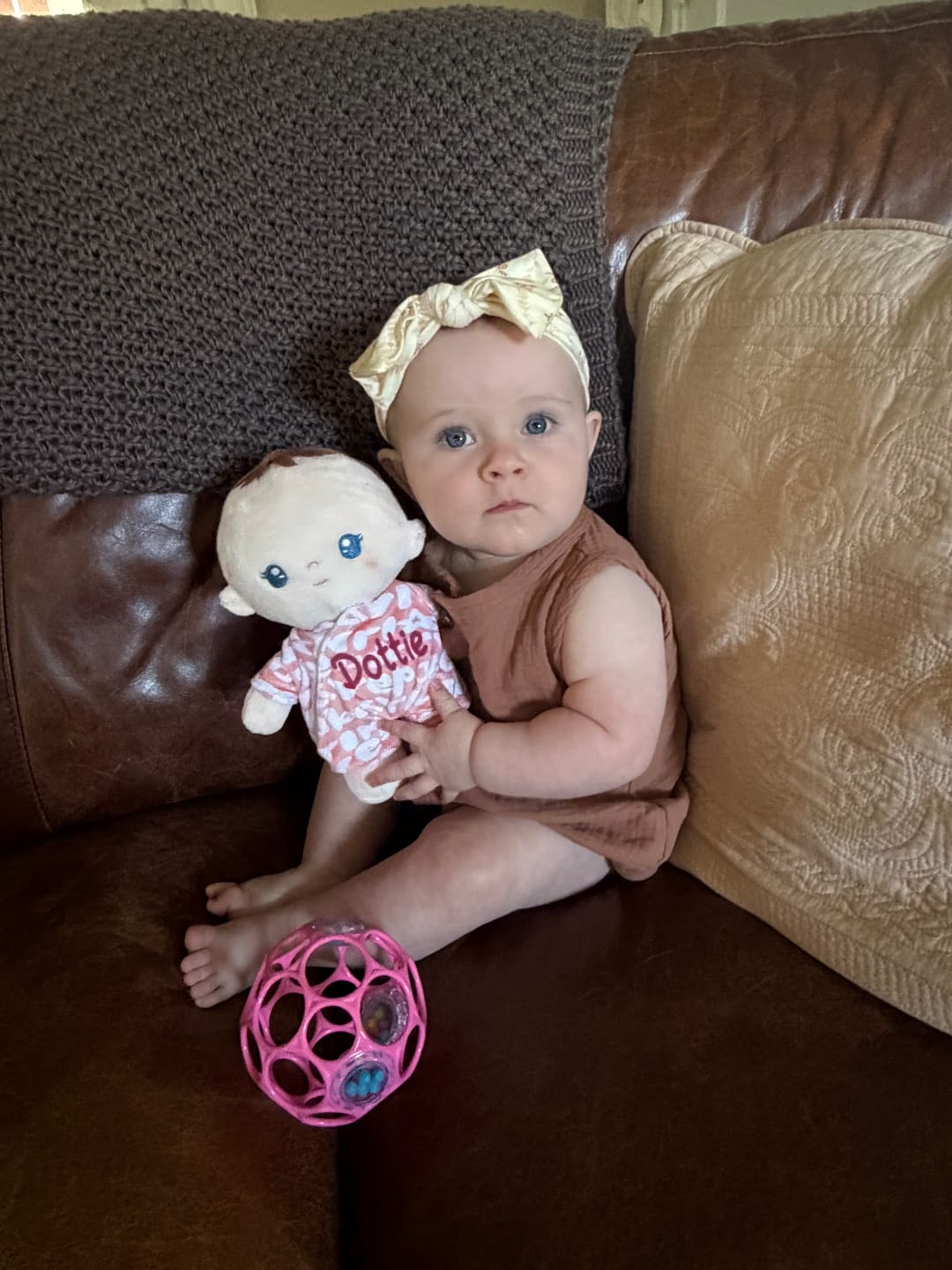 Customer photo review of Personalized Lulu Baby Girl