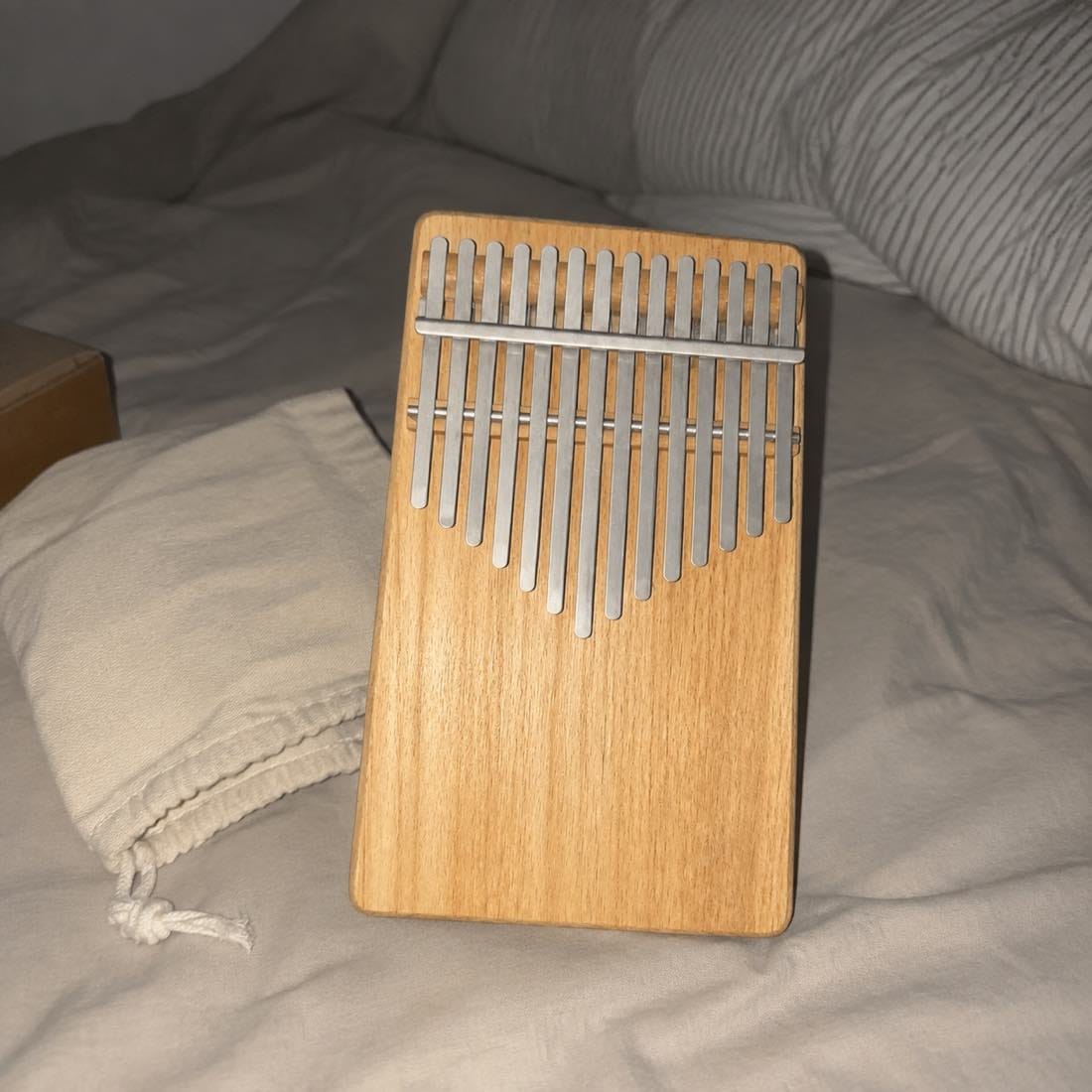 Customer photo review of Kalimba 15 Tasten - Kampferholz