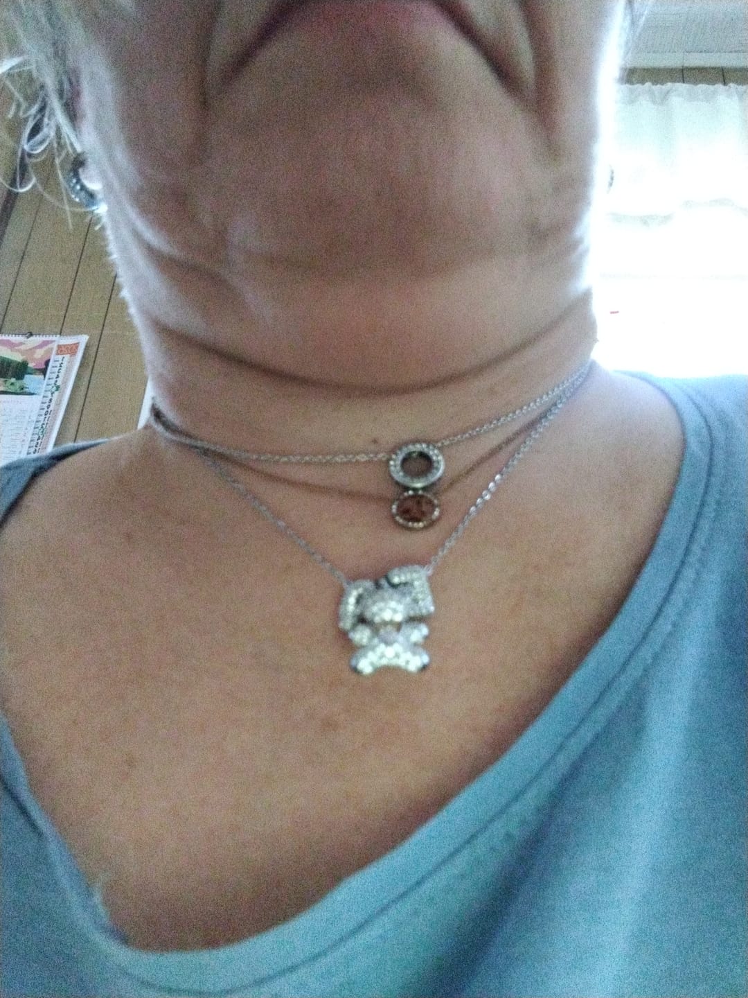 Customer photo review of Collana con Orsacchiotto e Lettere Bubble ✦ CollanaMamma Orso