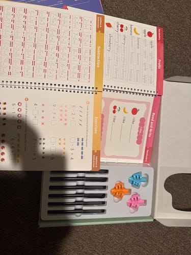 Customer photo review of LumoTrace™ Workbook: Give your child a head start