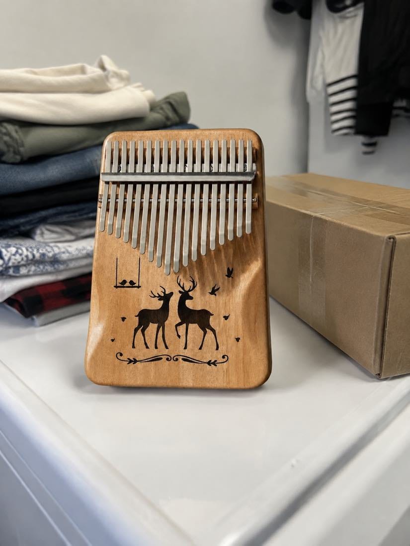 Customer photo review of Kalimba 17 Tasten - Mahagoni, in 4 Farben
