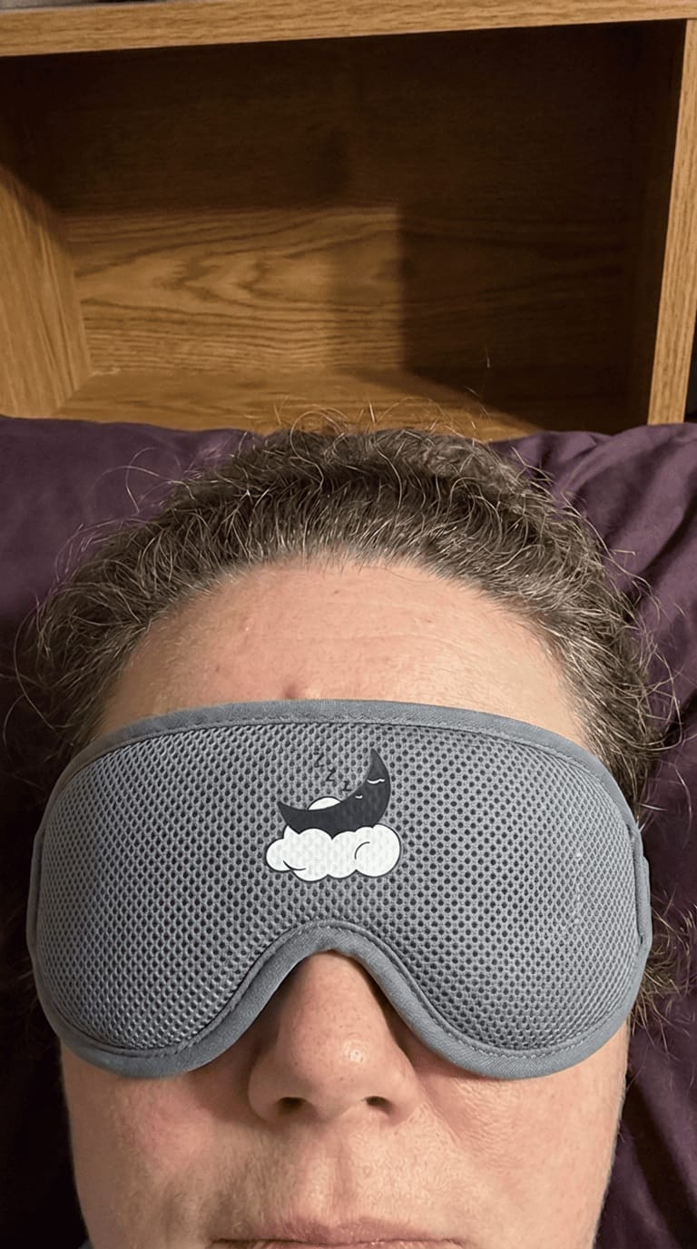 Customer photo review of ™soporaPRO | Sleep Mask