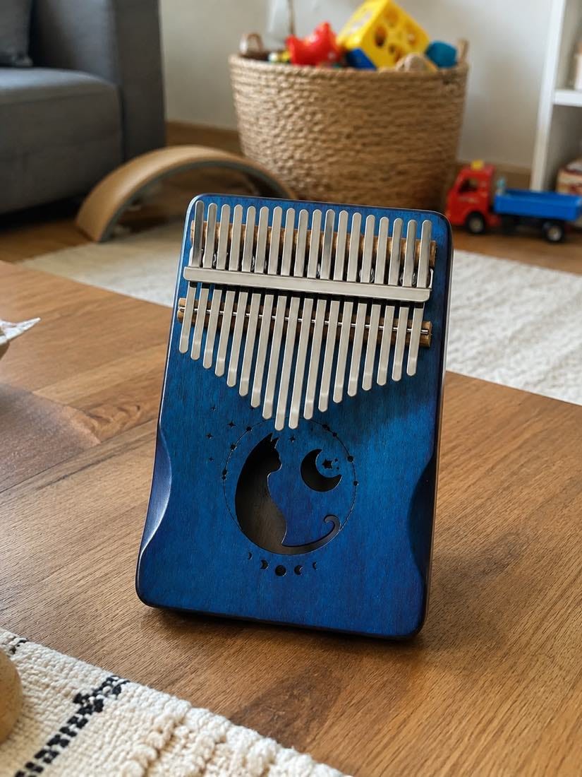 Customer photo review of Kalimba 17 Tasten - Mahagoni, Sternenhimmel-Design