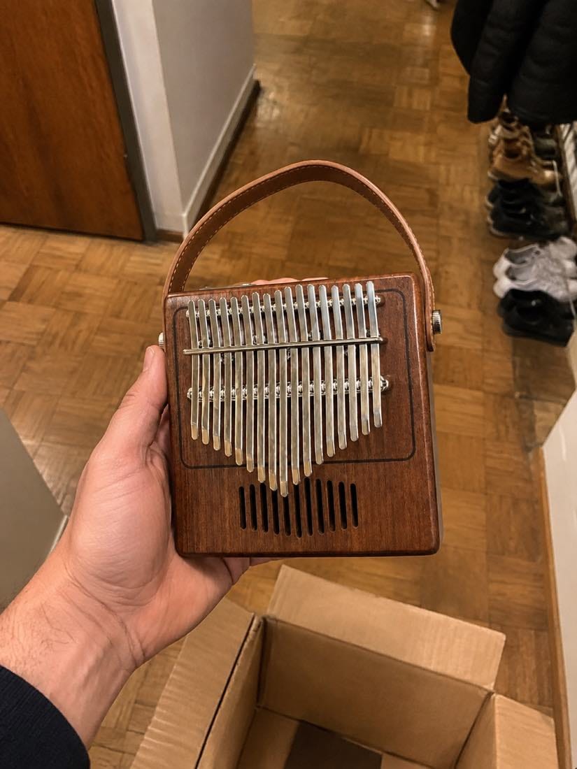 Customer photo review of Kalimba 17 Tasten - Mahagoni, Sanza Style