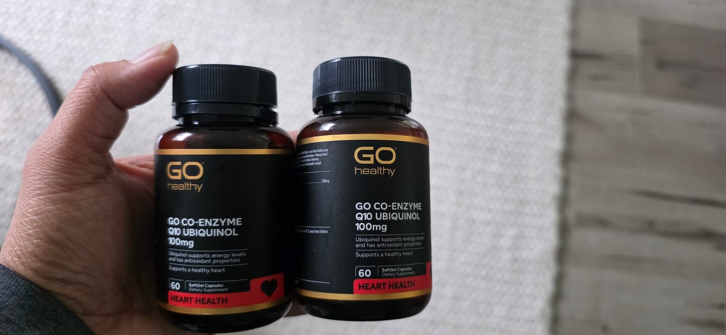 Customer photo review of Go Healthy Q10 Ubiquinol 100mg 60Softgels
