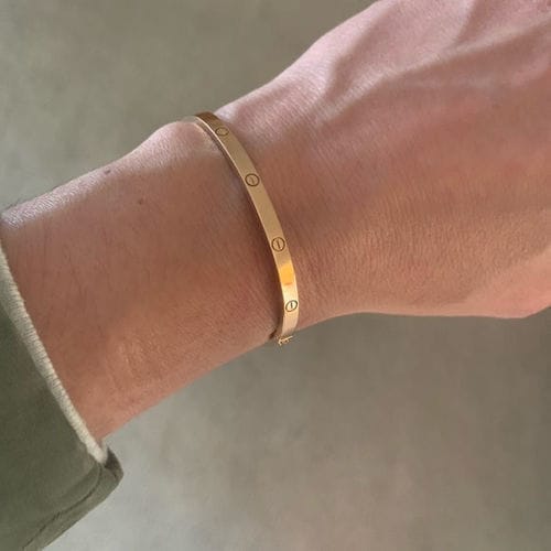 Customer photo review of LOVE BRACELET 3.65MM