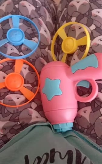 Customer photo review of 空中フライングキャッチャー