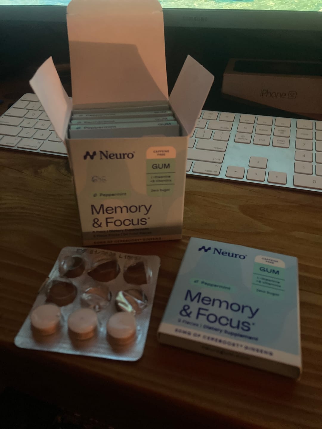Customer photo review of Memory & Focus Gum