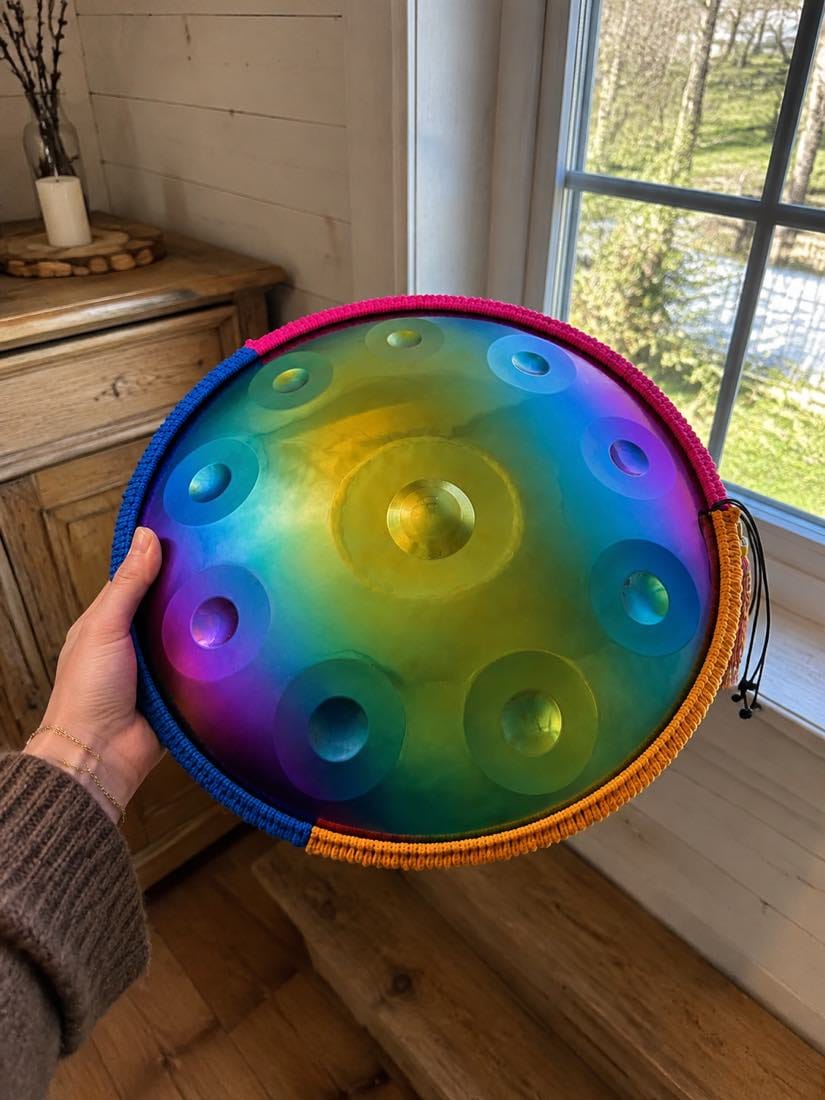Customer photo review of Handpan Kurd D-Moll 10 Noten - Lebensbaum-Design