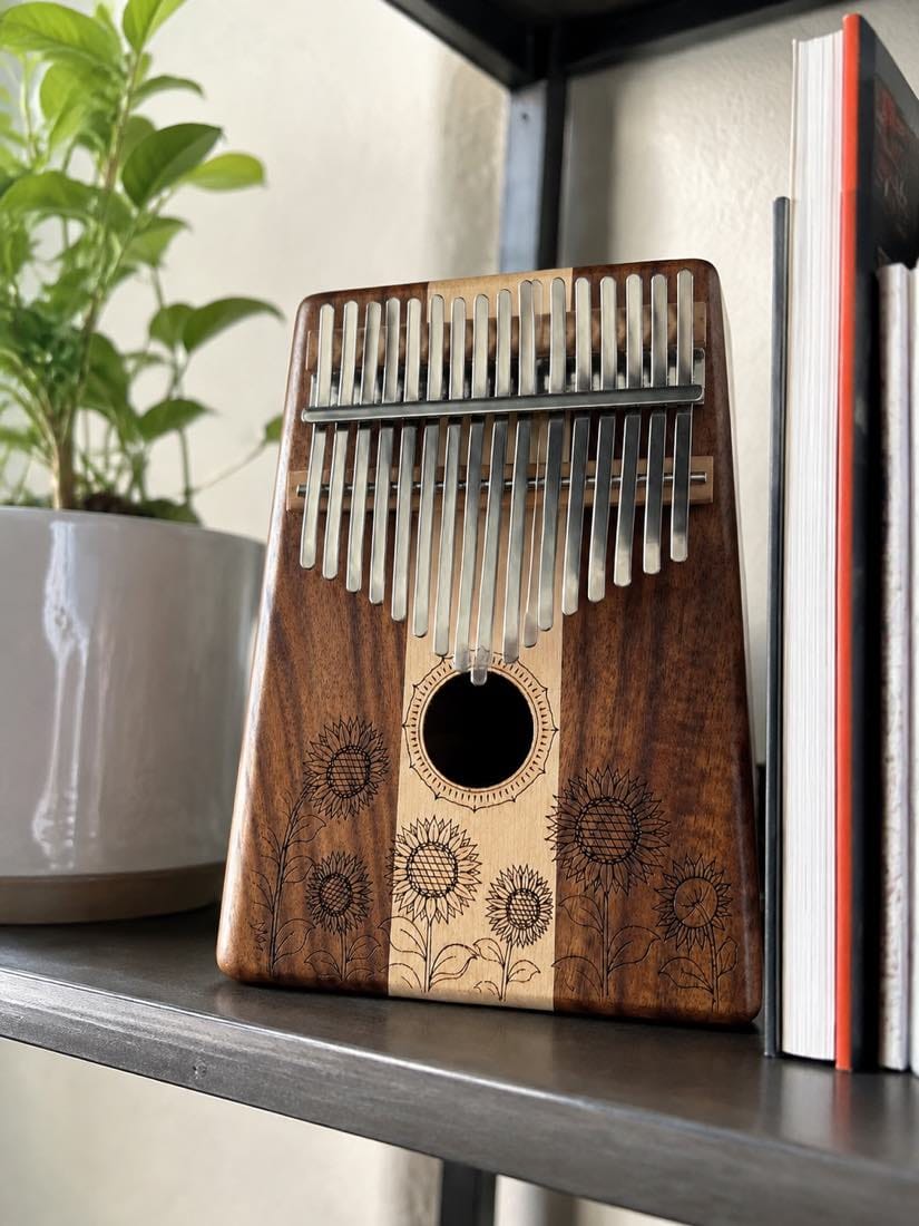 Customer photo review of Kalimba 17 Tasten - Akazienholz, Mbira Style