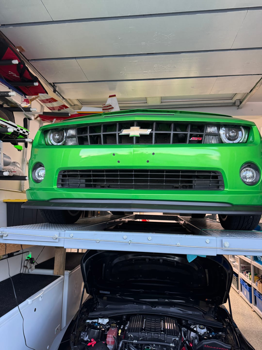 Customer photo review of 2010-13 Camaro ZL1 Front Bumper Lip Splitter