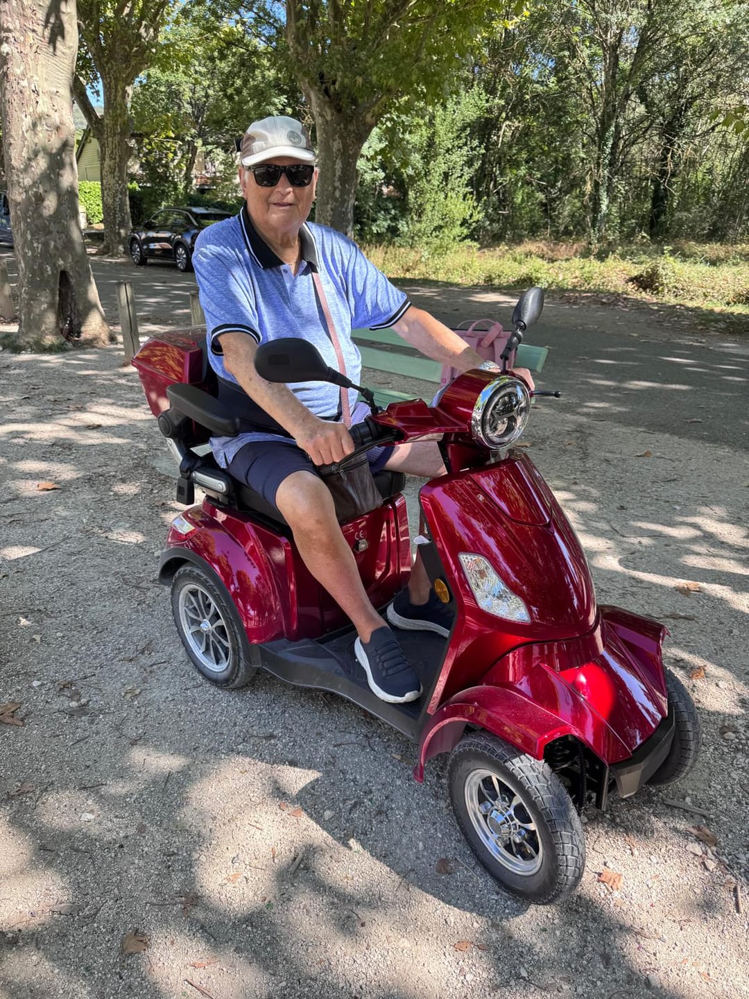 Customer photo review of Scooter Électrique 4 Roues Rider 1000W – Mobilité Sécurisée pour PMR et Séniors