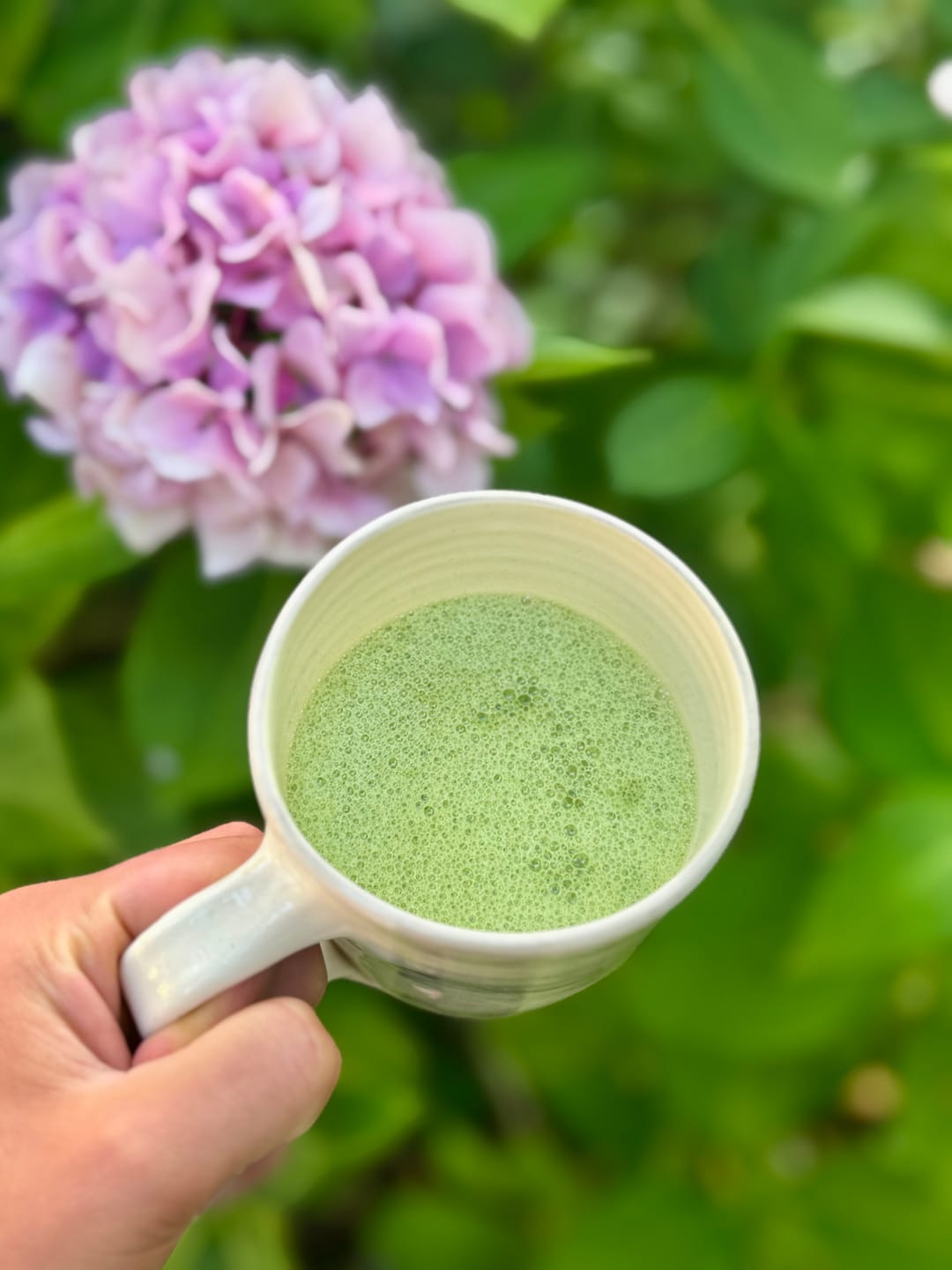 Customer photo review of Koffeinfreier Evening Matcha