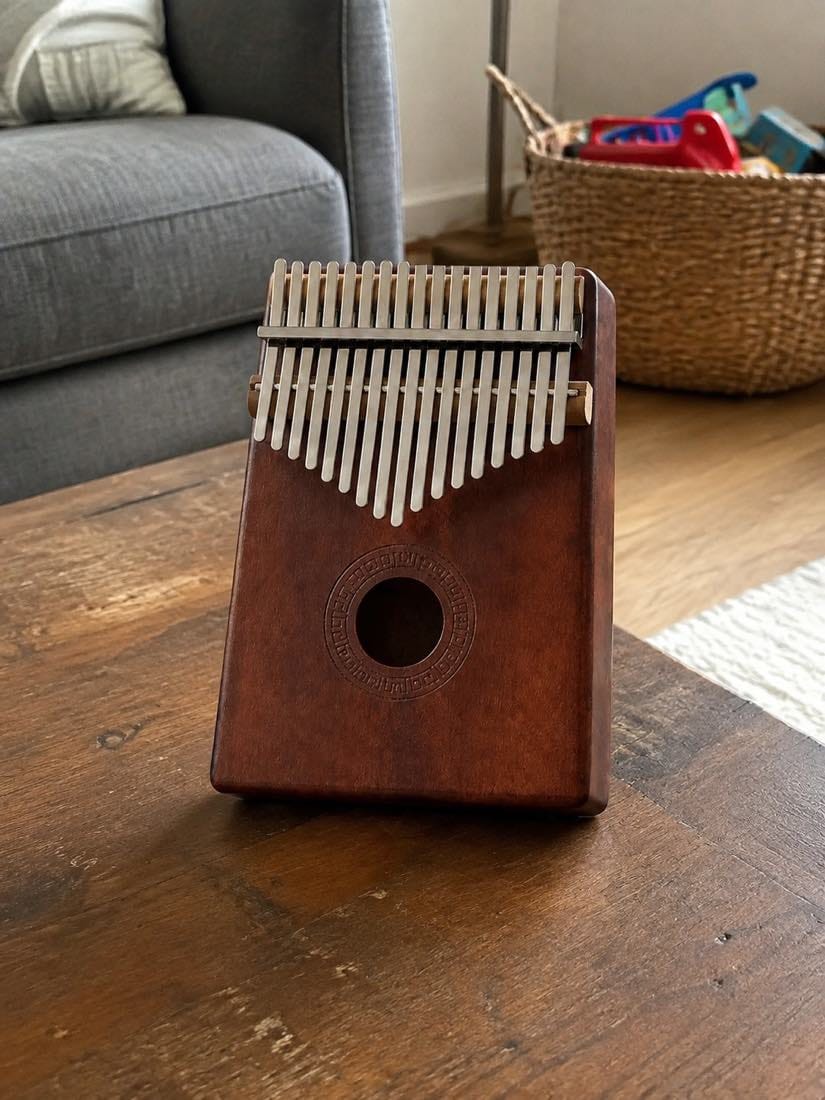 Customer photo review of Kalimba 17 Tasten - Handgefertigt